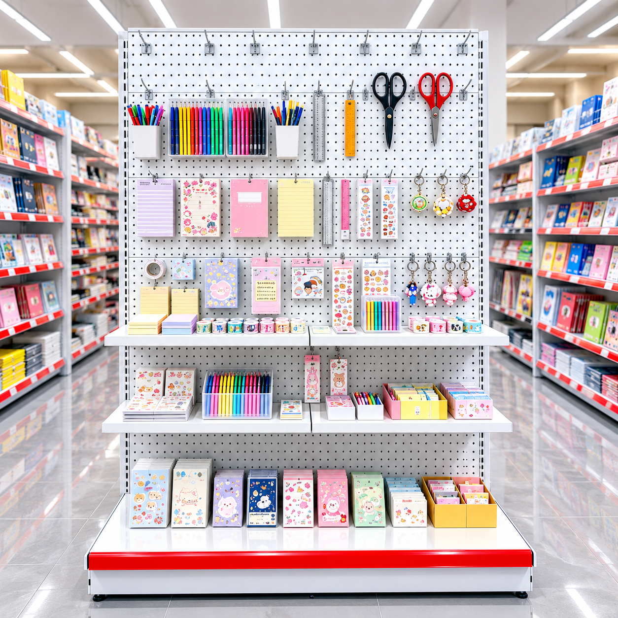 Display Shelves with Hooks image