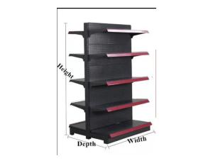 Double Side Shelves - H160XL120XD90cm - 3