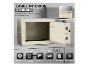 17E Groove Top Cut Money Safe Locker Box - 3 Kg - 7