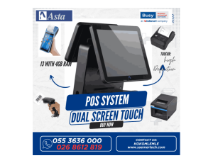 Dual Touch Screen POS System Windows based